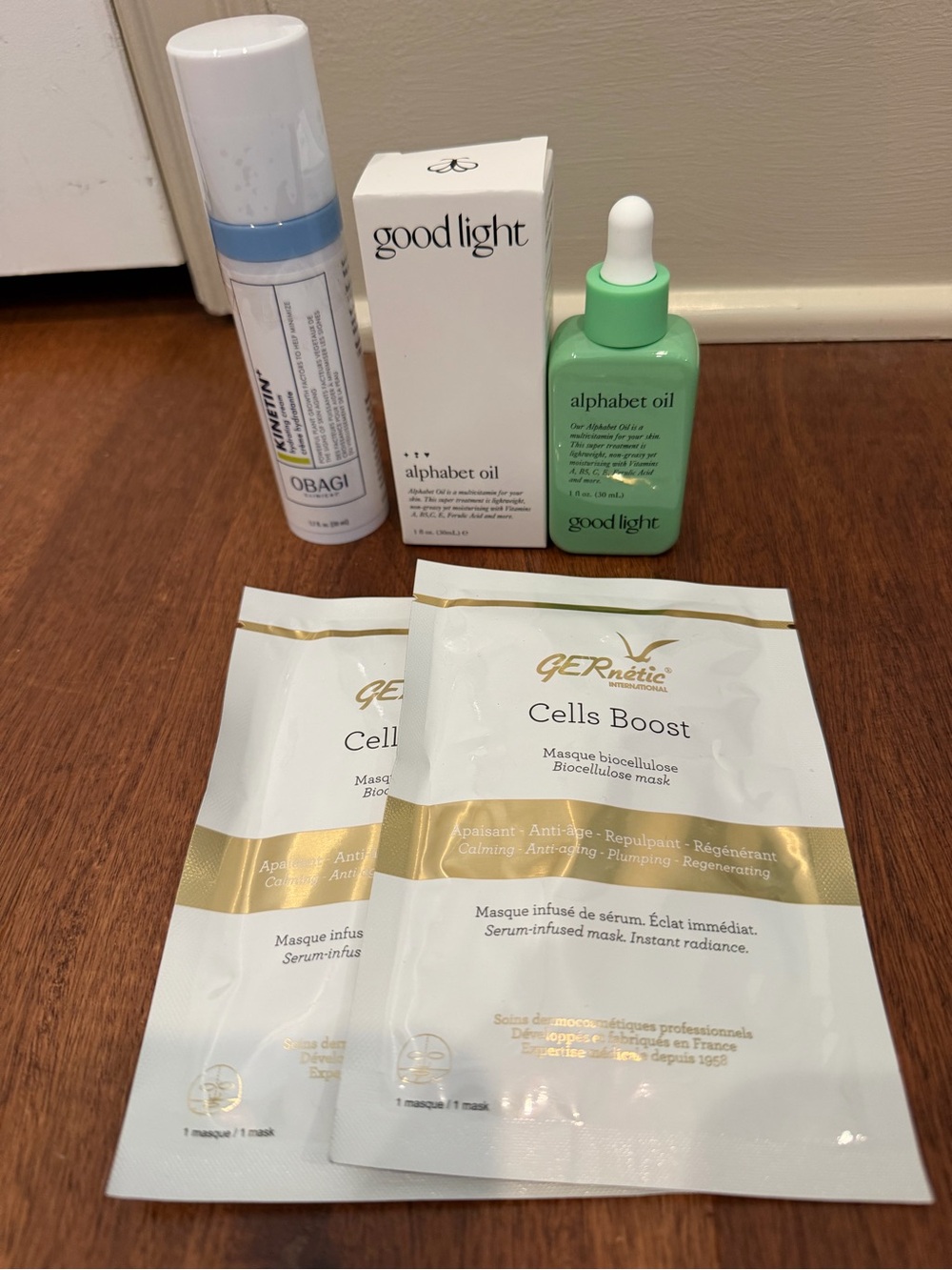 Good Light Alphabet Oil - Green Nourishing Facial Oil mixed bundle